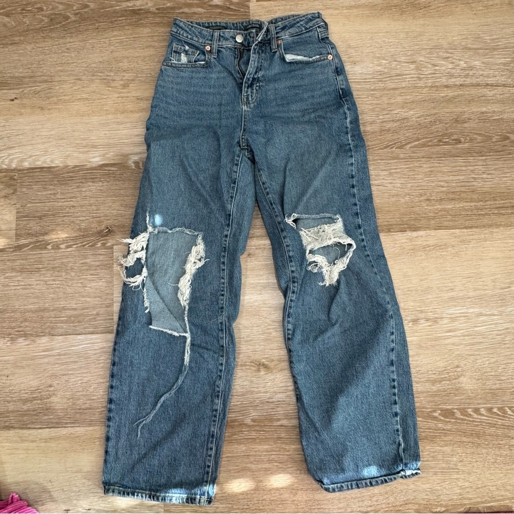 Wild fable baggy high rise jeans